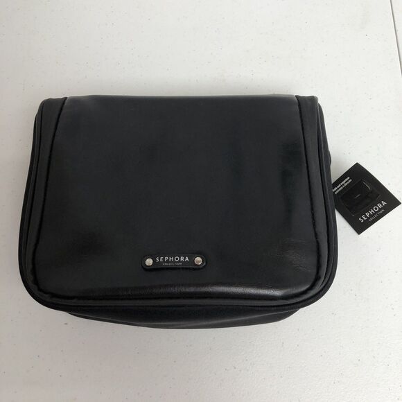 Sephora Collection Fold Out Hanging Makeup Organizer Bag Multiple Pockets NWT - Picture 3 of 16